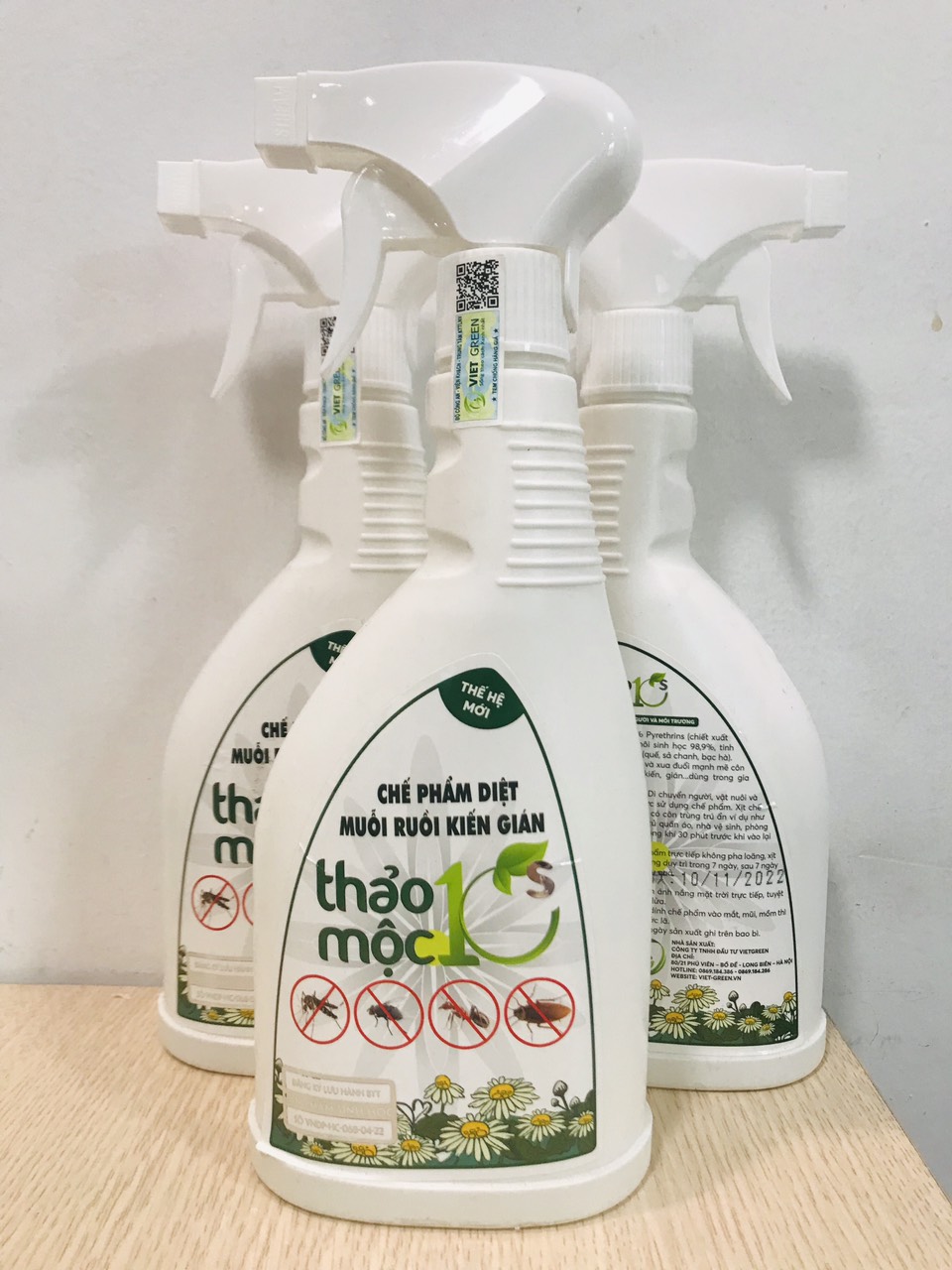 CHẾ PHẨM THẢO MỘC DIỆT MUỖI GIÁN KIẾN - CÚC HỌA MI