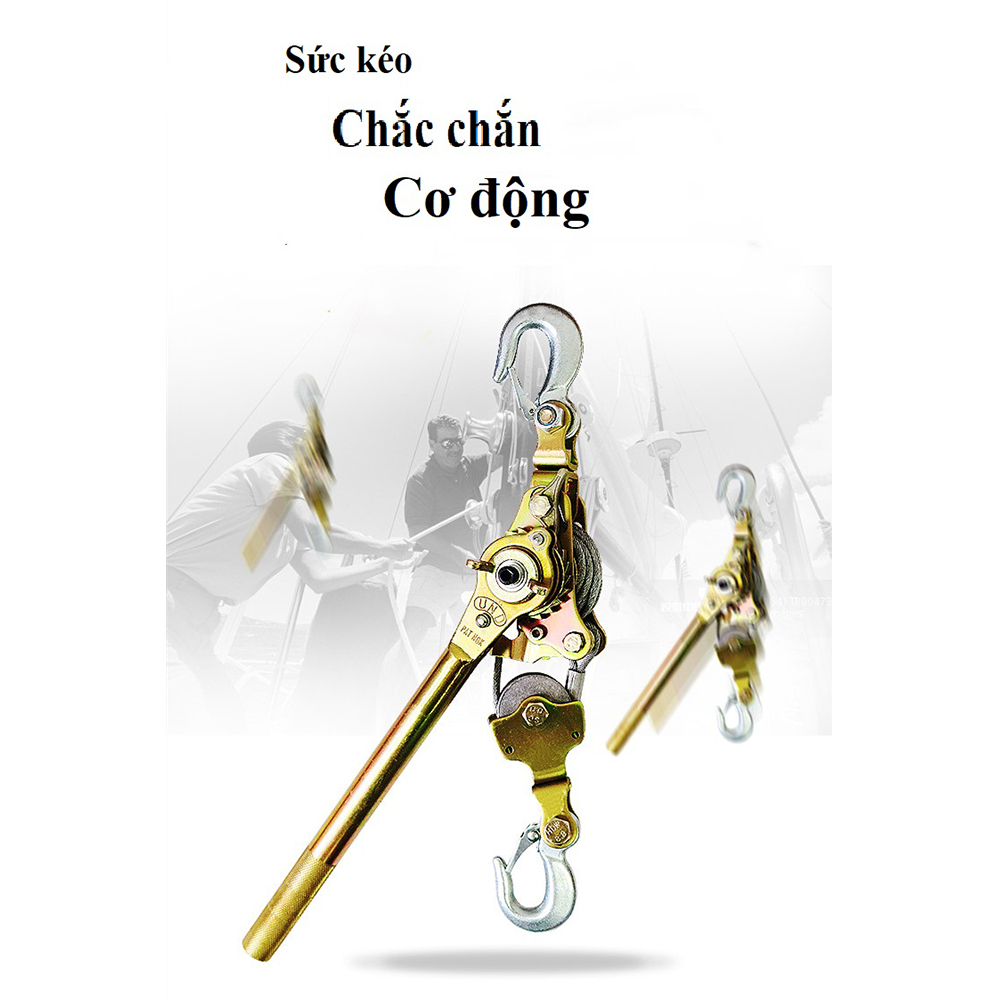 Pa Lăng Lắc Cáp (Loại 1 Tấn) - Thiết Bị  Dùng Để Kích Tăng Dây Điện, Cáp Quang Và Viễn Thông - Hàng Chính Hãng