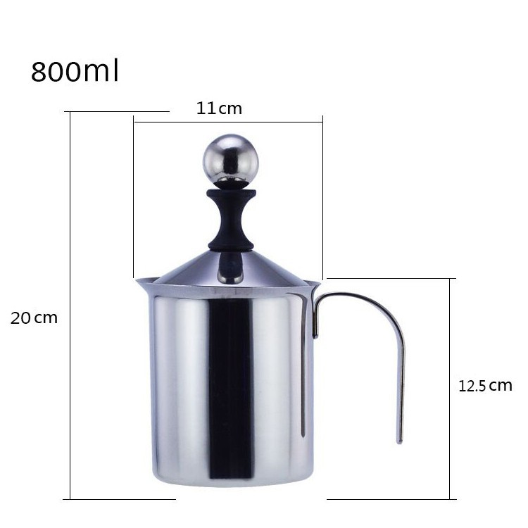 Bình Tạo Bọt Sữa Cho Café, Scola Bằng Tay