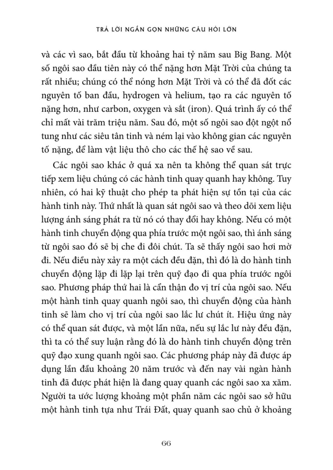 Sách Stephen Hawking - Trả Lời Ngắn Gọn Những Câu Hỏi Lớn