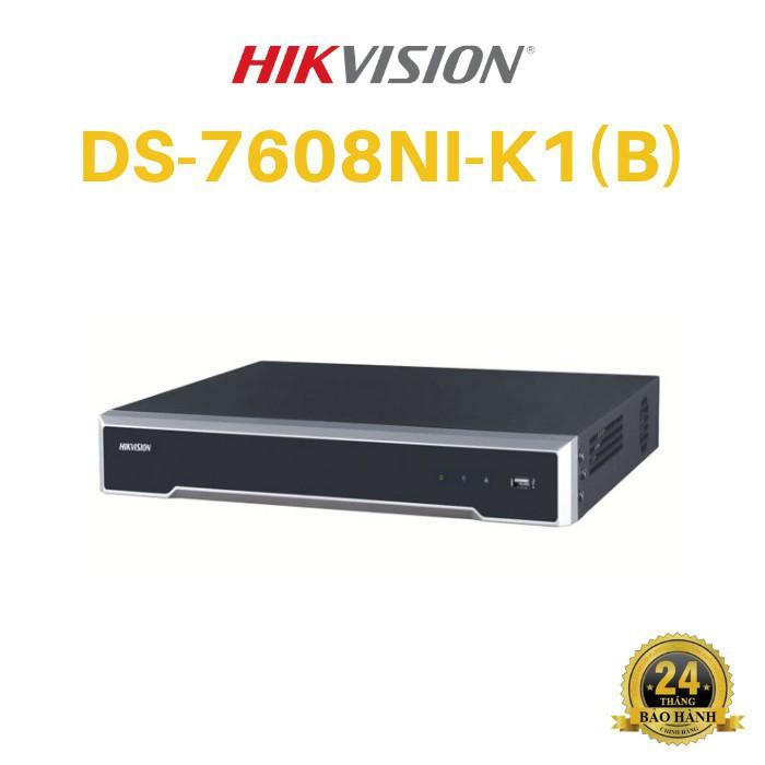 Đầu ghi hình camera IP 8 kênh HIKVISION DS-7608NI-K1 (B) - HÀNG CHÍNH HÃNG