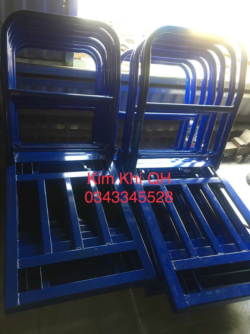 Xe kéo hàng- đẩy hàng 4 bánh tải trọng 300kg gấp gọn - Hàng chất lượng