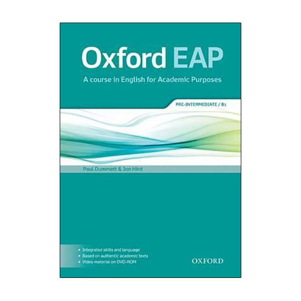 Oxford EAP: Pre-Intermediate / B1: Student's Book and DVD-ROM Pack