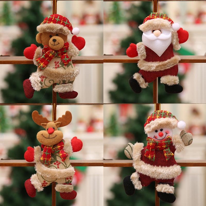 Tmdbyx Búp Bê Treo Trang Trí Cây Thông Giáng Sinh / Năm Mới Diy