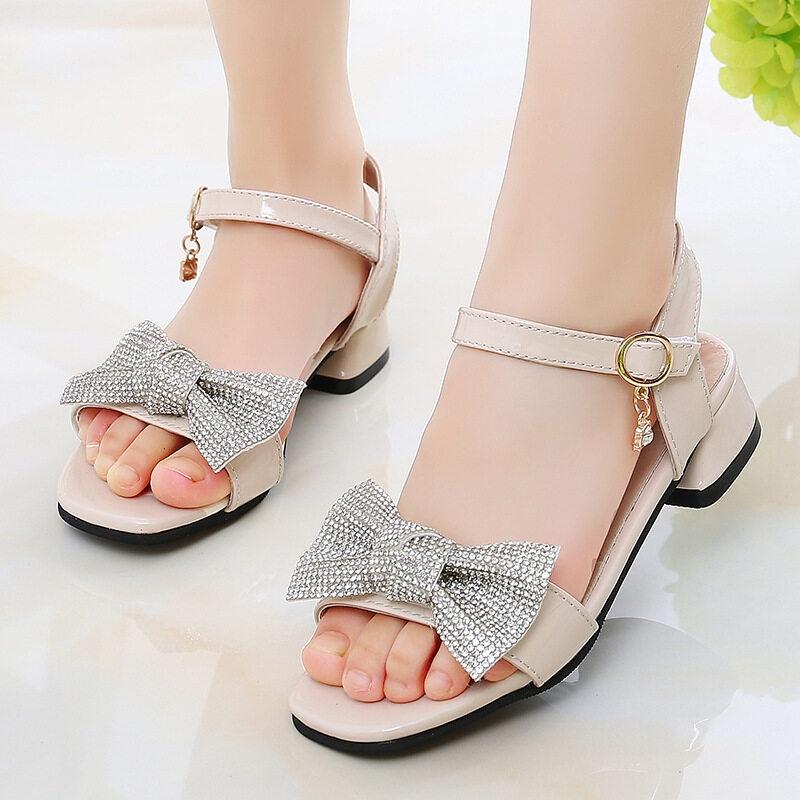 Giày dép Trẻ Em Gái sandal Mới phong cách Hàn Quốc 21384