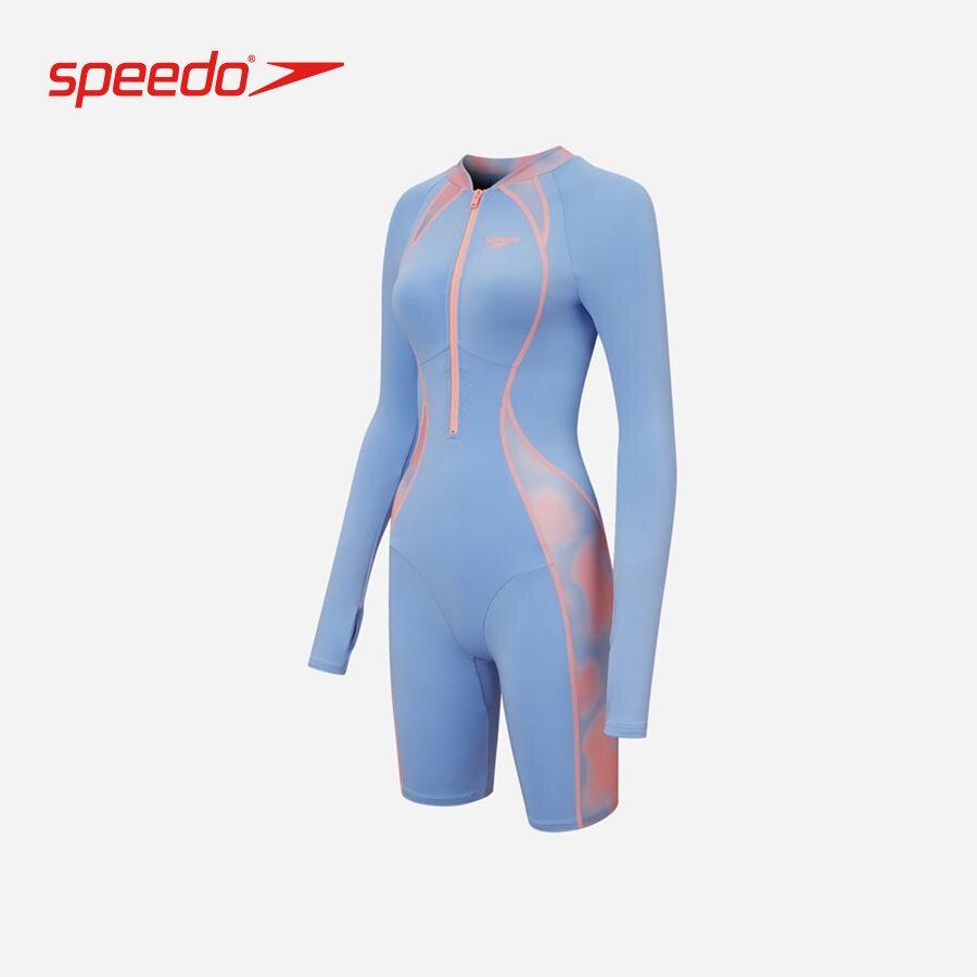 Bộ đồ bơi nữ Speedo 2.0 Zip Front Long Sleeve Kneesuit - 8-15842F216