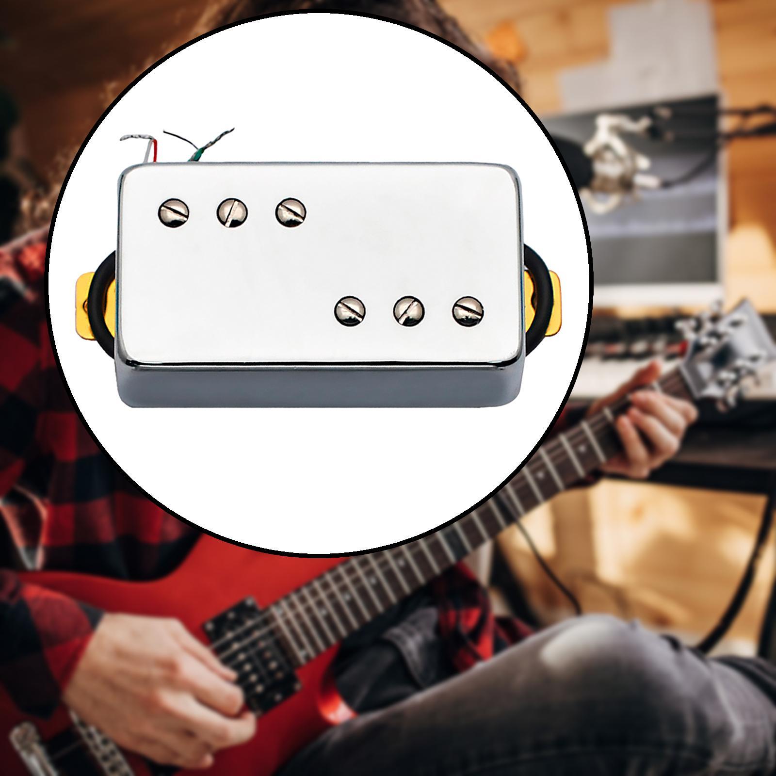 Electric Guitar Neck Bridge Pickup Humbucker Double Coil for Electric Guitar