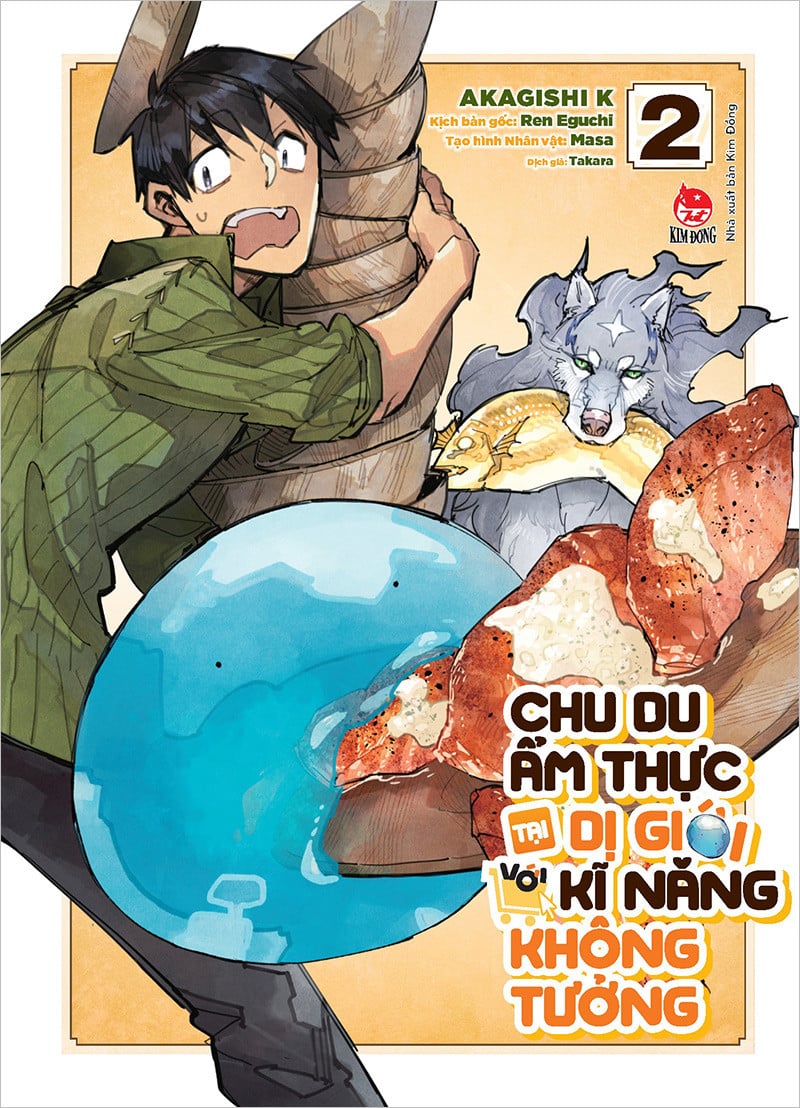Sách - Chu du ẩm thực tại Dị giới với kĩ năng không tưởng - tập 2