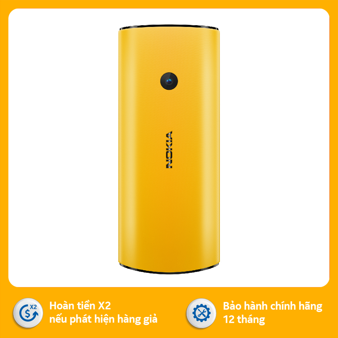 Điện thoại Nokia 110 4G - Hàng chính hãng - Yellow