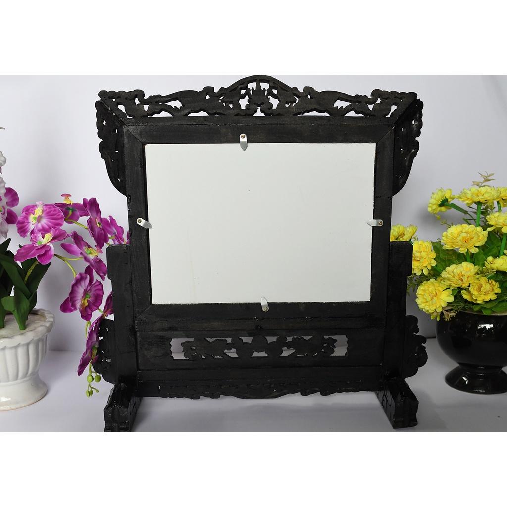 Khung hình gỗ tràm, cẩn ốc xà cừ 35 x 25
