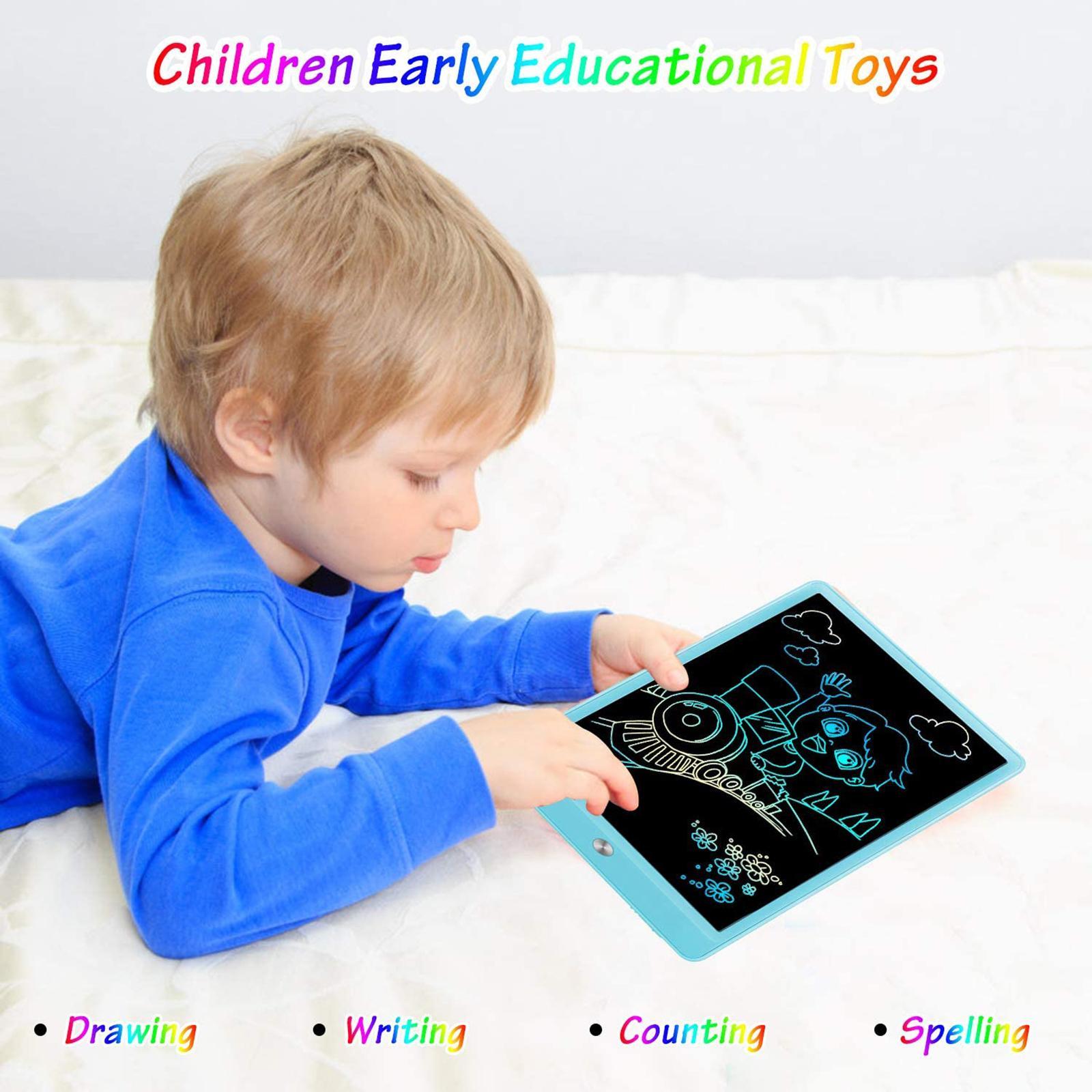 Ultra-thin 10 inch LCD Writing Tablet Electronic Graphic Board Pad Blue