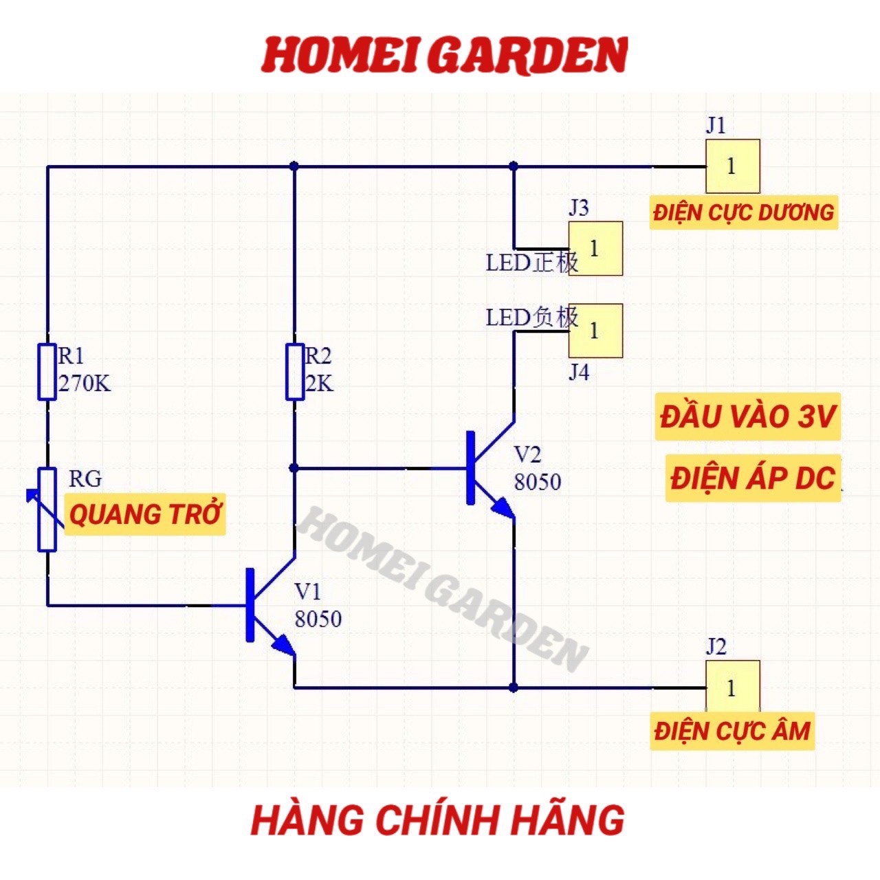 Bộ thí nghiệm đèn led phục vụ học tập thí nghiệm - HM0027