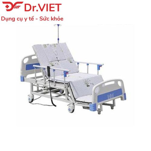Giường y tế điện đa năng Lucass GB-T5D - hỗ trợ người già, người bệnh, người đi lại khó khăn thuận tiện, dễ dàng, có thể đi vệ sinh và gội đầu tại giường