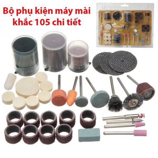 Bộ Phụ Kiện Mài Và Đánh Bóng Mini Cho Máy Mài Cầm Tay - Trường Thịnh Sài Gòn