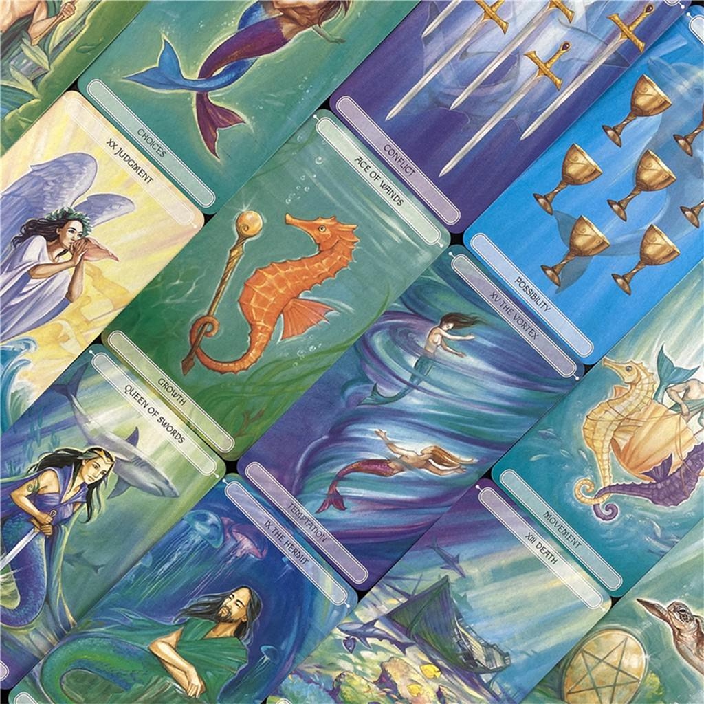 Bài Tarot Oceanic Tarot Tặng Đá Thanh Tẩy