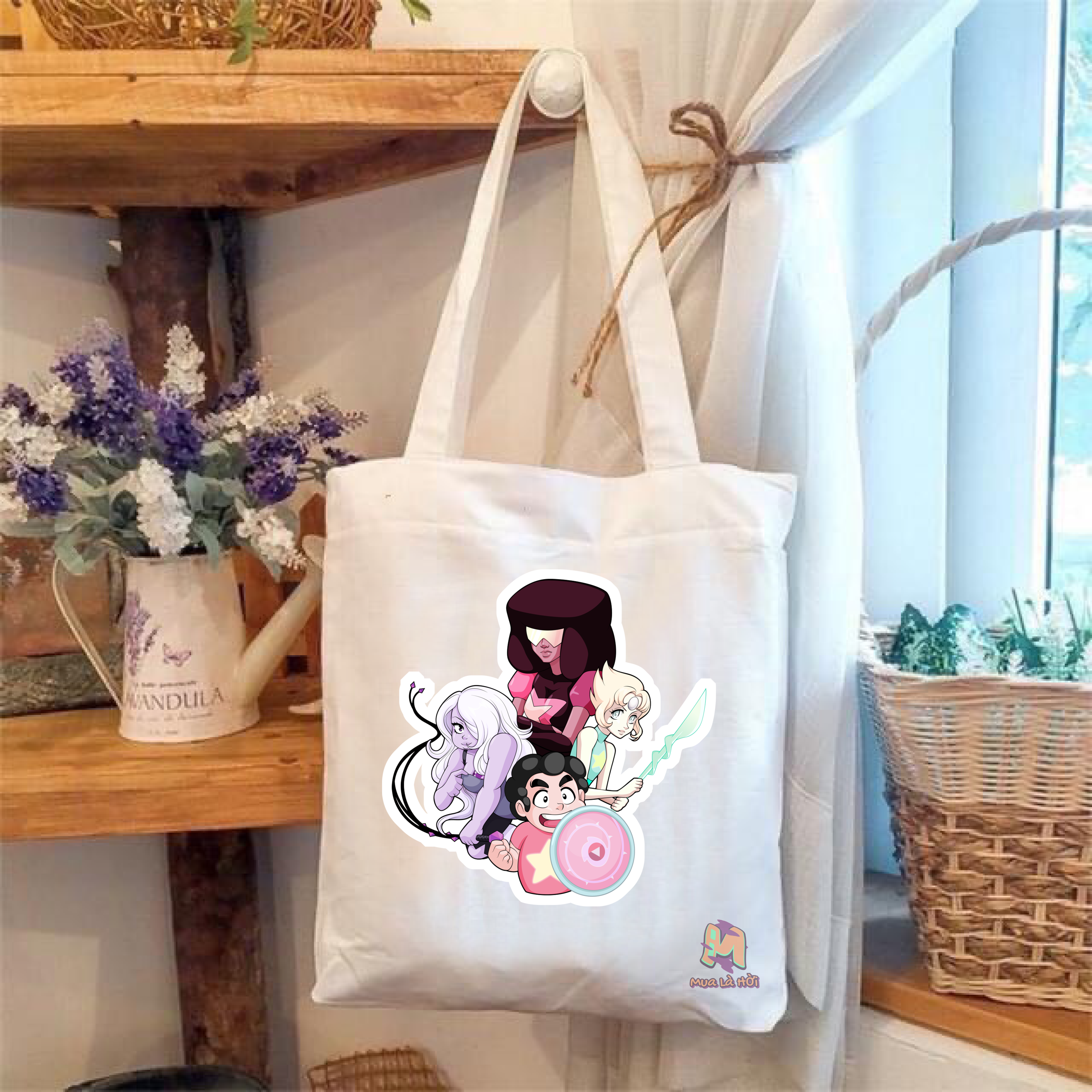 Túi Tote in hình chủ đề Steven Universe