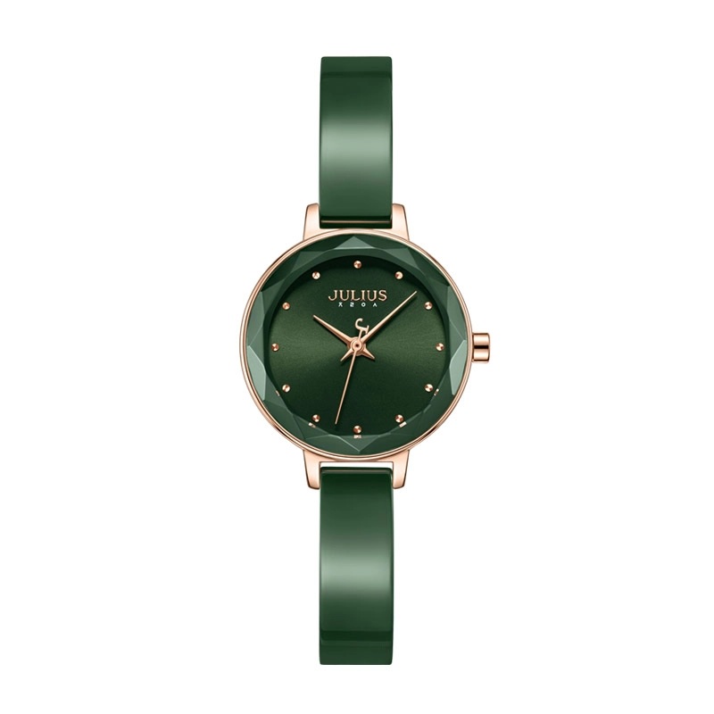 Đồng Hồ Nữ Julius Hàn Quốc JA-1348 Dây Da Cá Tính