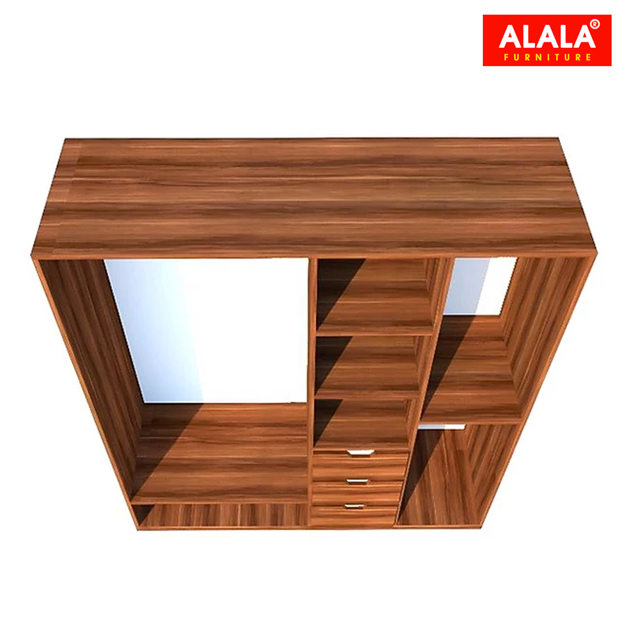 Tủ quần áo ALALA266 (1m8x2m) gỗ HMR chống nước - www.ALALA.vn - 0939.622220