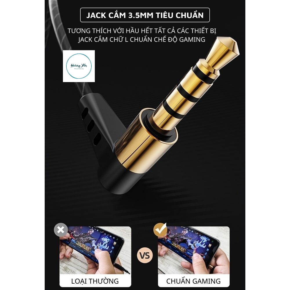 Tai Nghe Dây Nhét Tai Chống Ồn X6 Âm Thanh Siêu Bass Nghe Nhạc, Xem Phim, Chơi Game Cực Đã Tích Hợp Mic Lọc Âm, jack 3.5