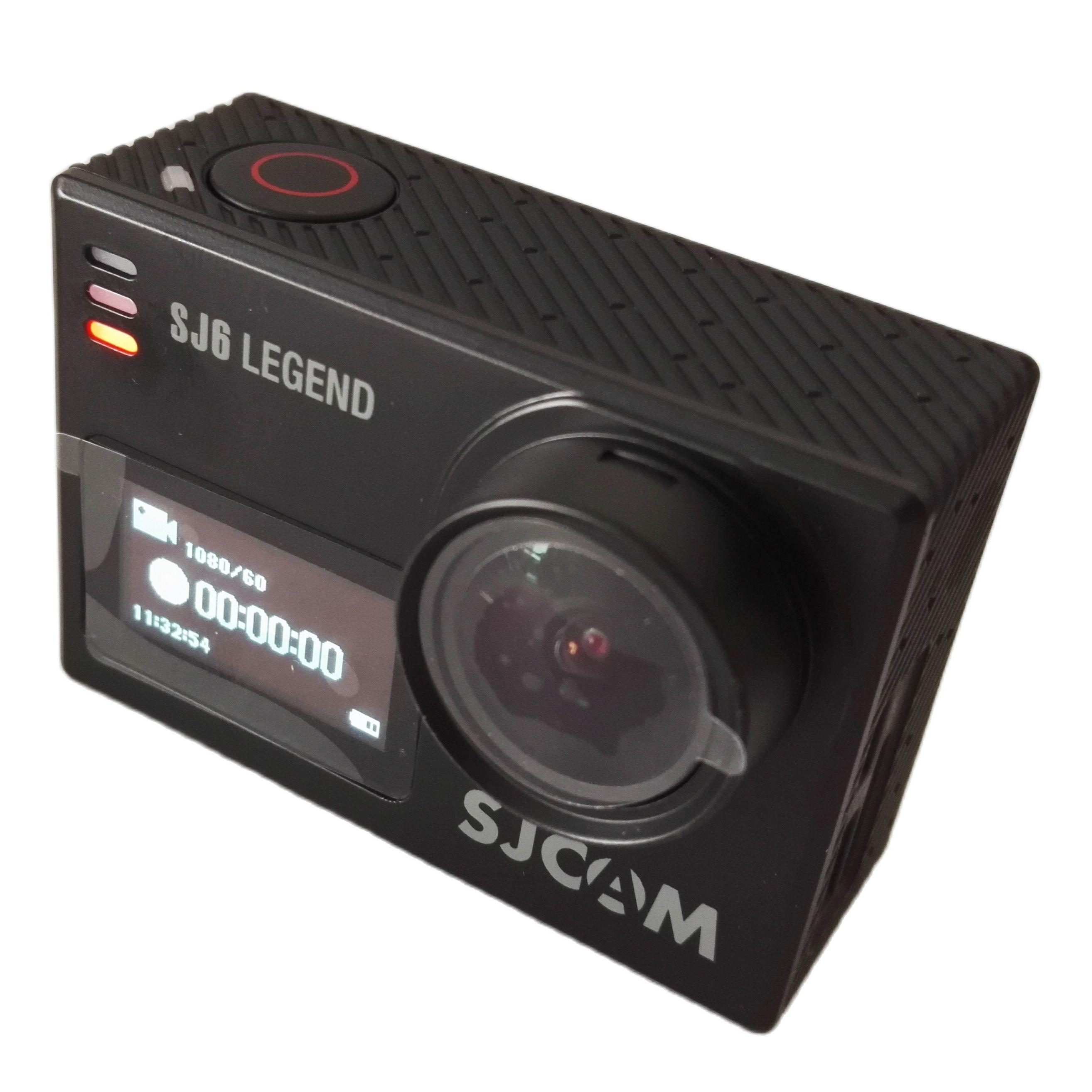 SJCAM SJ6 Legend 2' Màn hình cảm ứng Mũ bảo hiểm hành động từ xa Camera DV thể thao Chống nước 4K 24FPS NTK96660 RAW w/Màn hình phía trước