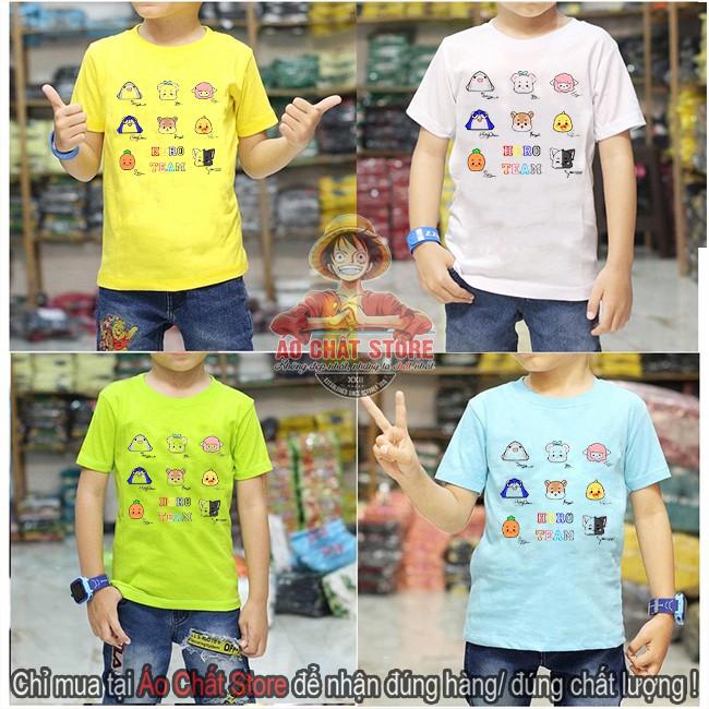 Áo thun linh vật Hero Team 4 màu | Áo Hero Team linh vật mẫu mới MC20