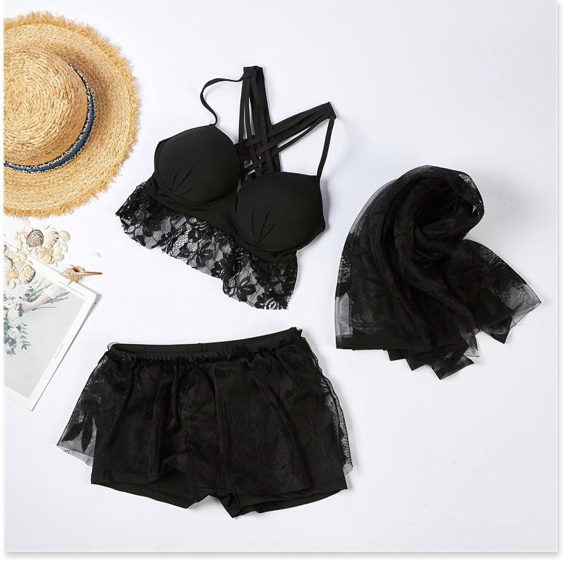Set Bikini - Đồ Bơi Nữ 3 Mảnh Quảng Châu Cao Cấp