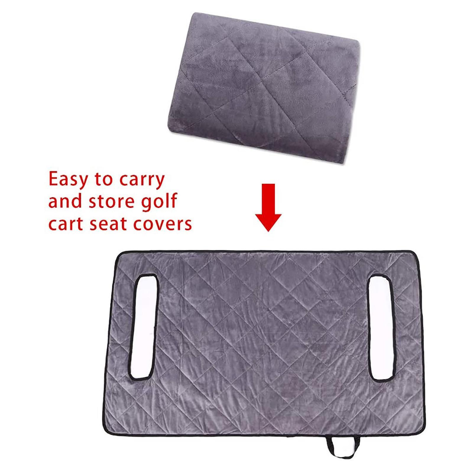 Golf Cart Seat Blanket Golf Accessories Soft Plush Seat Travel