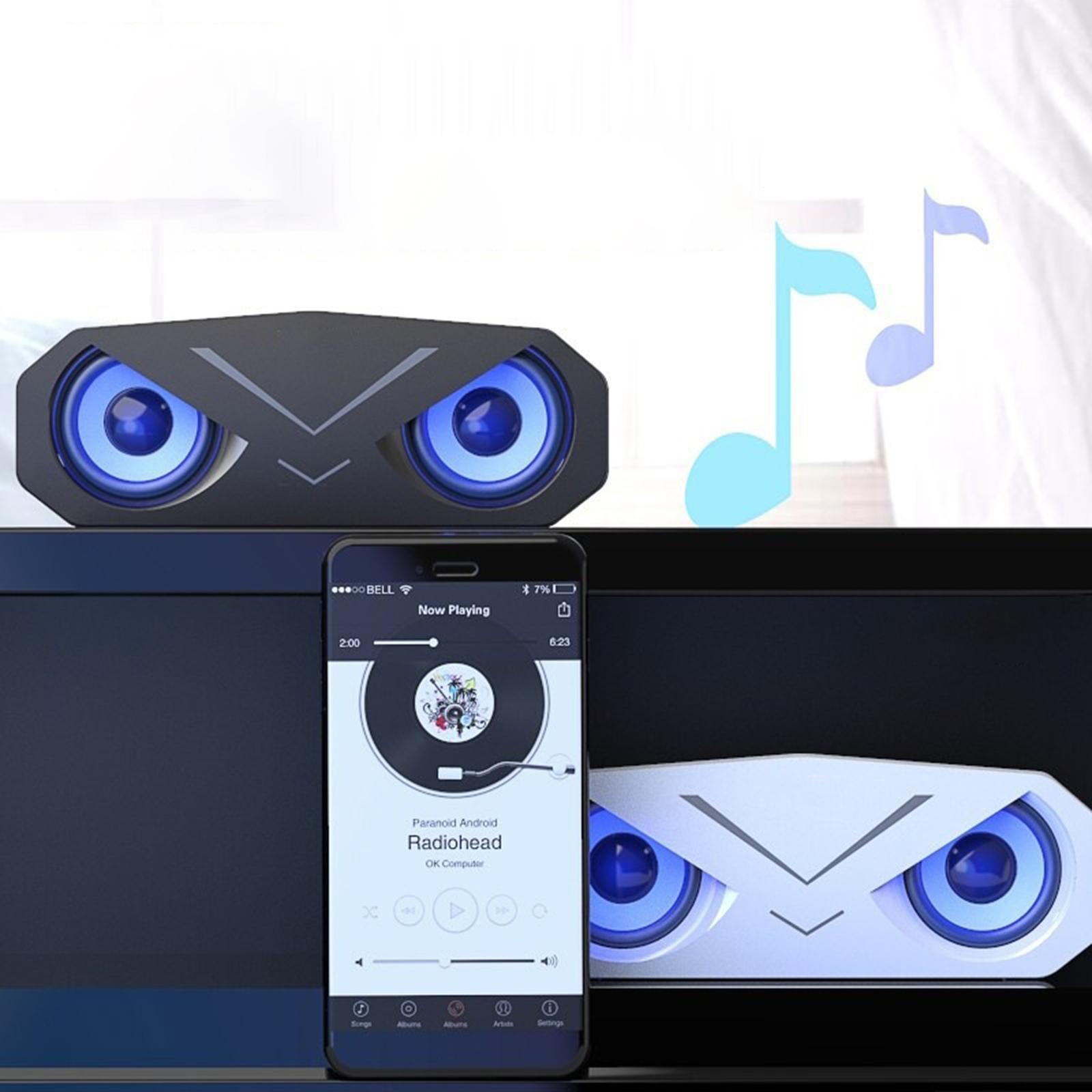 Bluetooth wirelESS speaker dual stereo pairing White