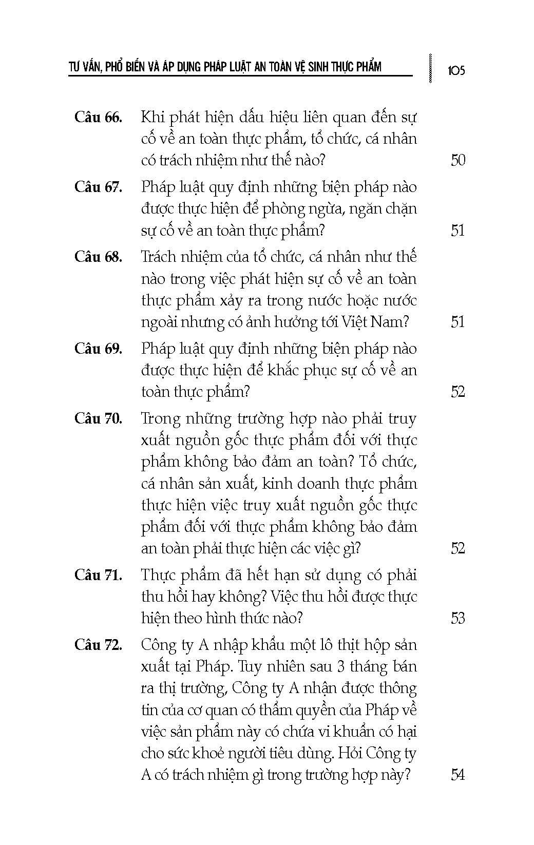 Tư Vấn, Phổ Biến Và Áp Dụng Pháp Luật An Toàn Vệ Sinh Thực Phẩm