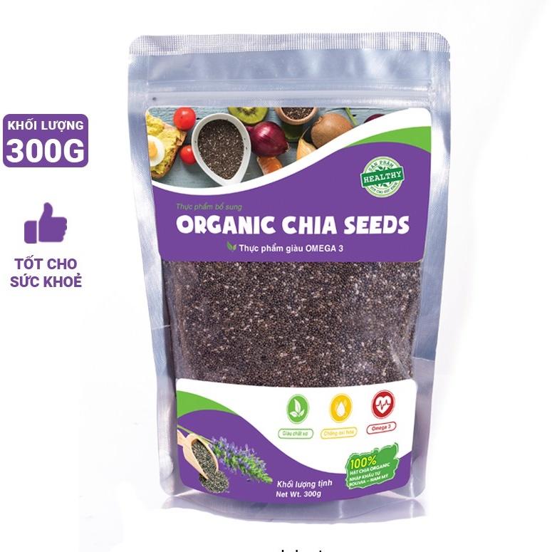 Hạt Chia OATTA Giàu Omega-3 Và Chất Xơ Phù Hợp Cho Người Ăn Kiêng Giảm Cân Eat Clean Túi 300g