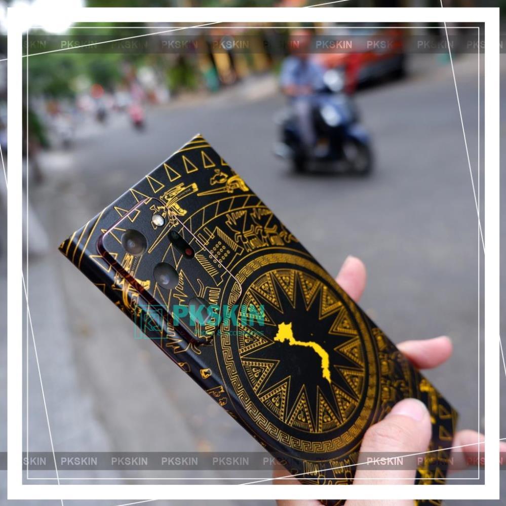 Miếng dán skin dành cho Note 20 ultra,S21 ultra,S22 ,S22 plus ,S22 ultra ,Note 10,Note 10 plus trống đồng