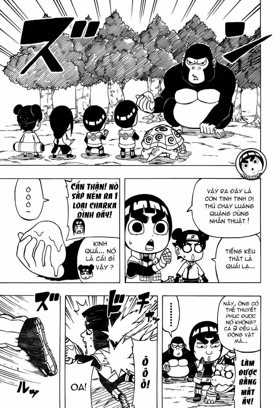 cửu vĩ hồ ly ngoại truyện rock lee chapter 21 3