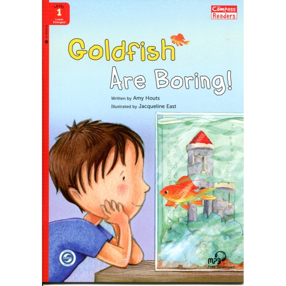 [Compass Reading Level 1-5] Goldfish Are Boring! - Leveled Reader with Downloadable Audio