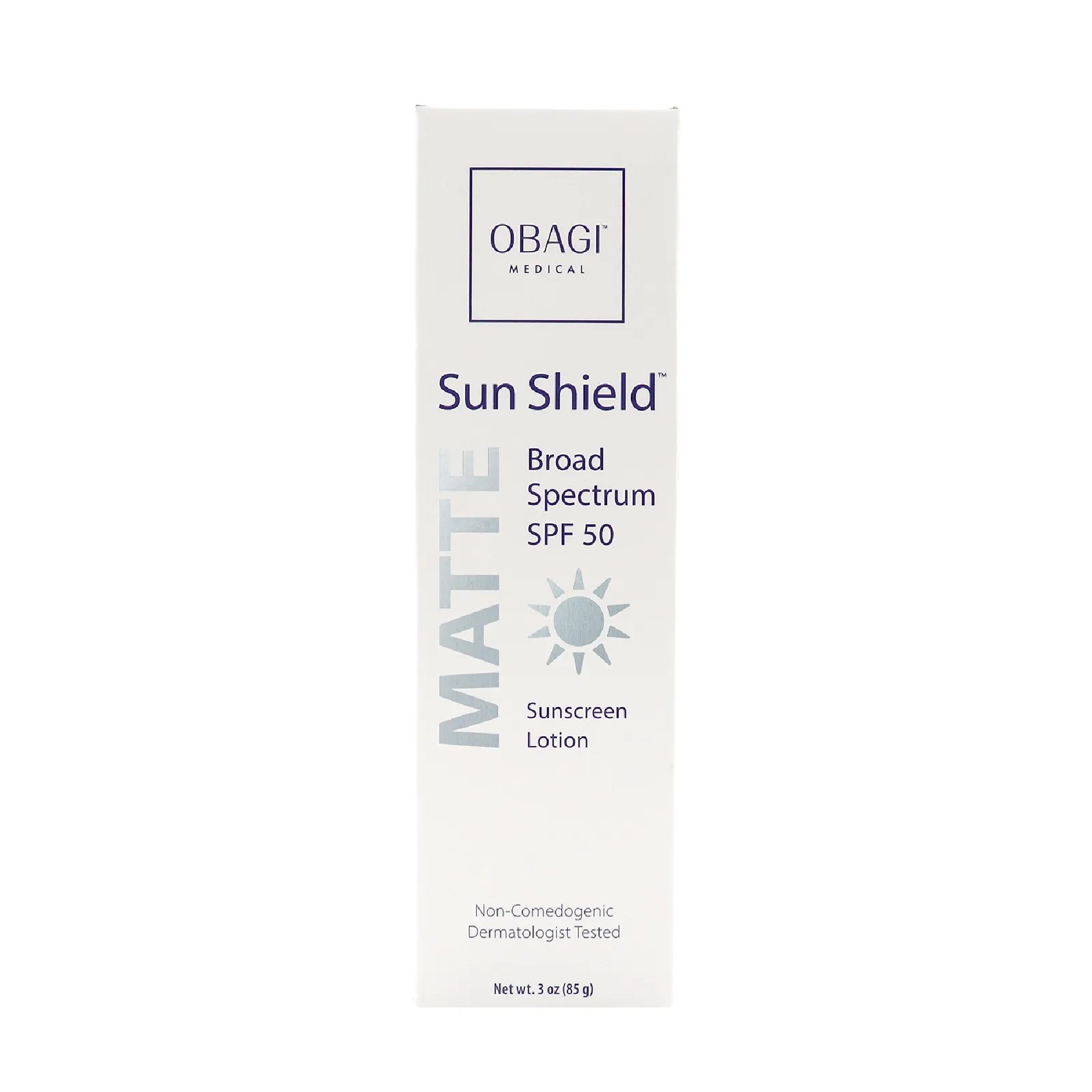 Kem Chống Nắng Phổ Rộng Obagi Sun Shield Matte Broad Spectrum SPF50 85g