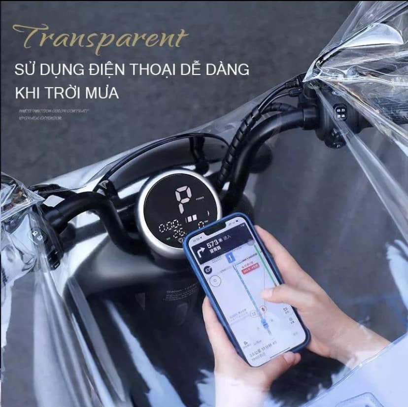 Áo Mưa Cánh Dơi Size 5XL To Dày Mẹ Con Phía Trước Trong Suốt Che Phủ Toàn Thân Kèm Kính Chắn Mưa Tiện Dụng