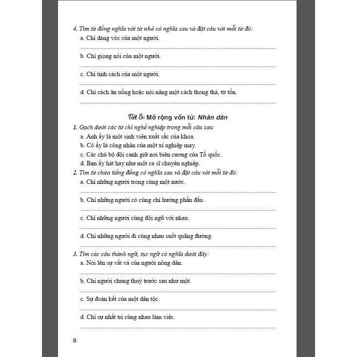 Sách - Phát Triển Và Nâng Cao Tiếng Việt Lớp 5 - Dùng Chung Các Bộ SGK Hiện Hành - Hồng Ân