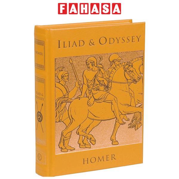 Iliad &amp; Odyssey (Leather-bound Classics)