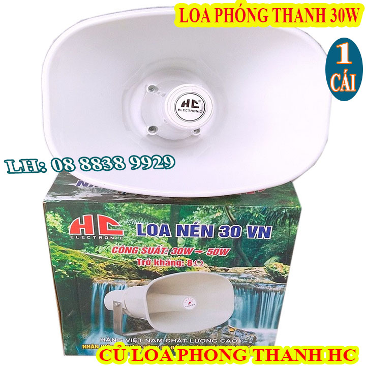 LOA PHÓNG THANH 30VN HÀNG CHÍNH HÃNG - CÔNG SUẤT 30W - 50W - GIÁ 1 CHIẾC