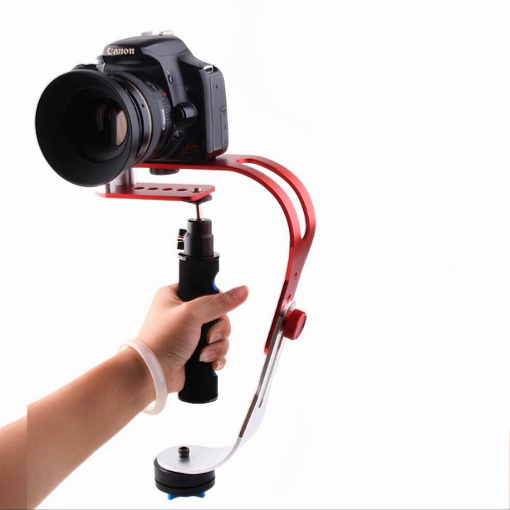 Tay cầm quay phim KG7S chống rung cơ học cho máy ảnh, điện thoại, GoPro, camera chuyên nghiệp - Hàng chính hãng