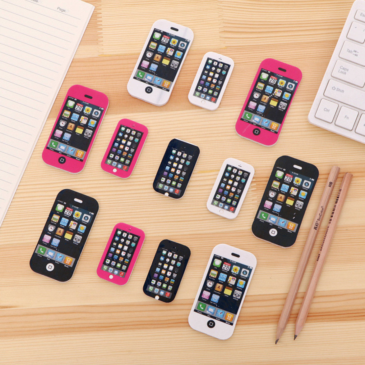 Cục Tẩy Bút Chì Hình AIPHONE Độc Đáo - Cục Gôm Tẩy Văn Phòng Phẩm Cho Bé