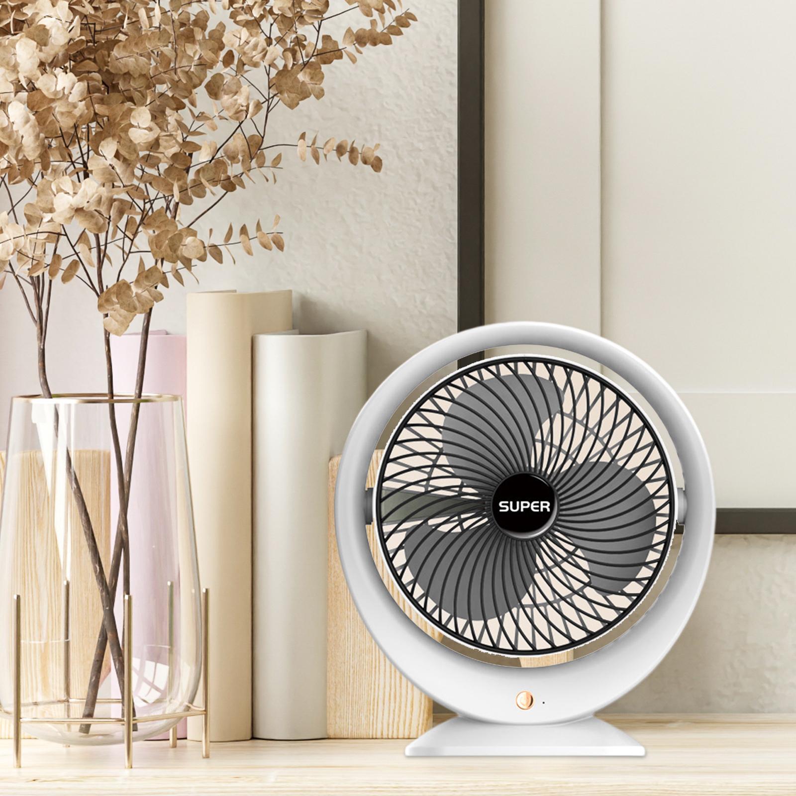 Desktop Fan 3 Speeds Wind USB Rechargeable Mini Fan for office travel Indoor