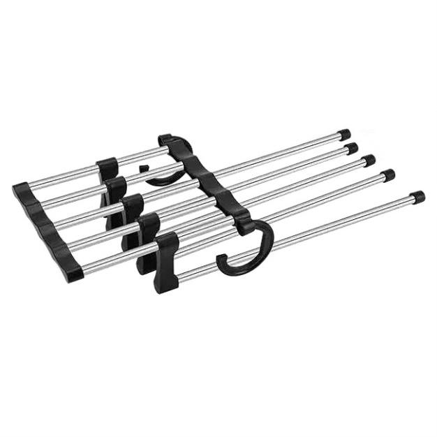 Móc Treo Quần Áo 5 Tầng Đa Năng Thông Minh Thanh Treo Đồ Tiết Kiệm Diện Tích Đồ Gia Dụng Tiện Ích - Getgo1n