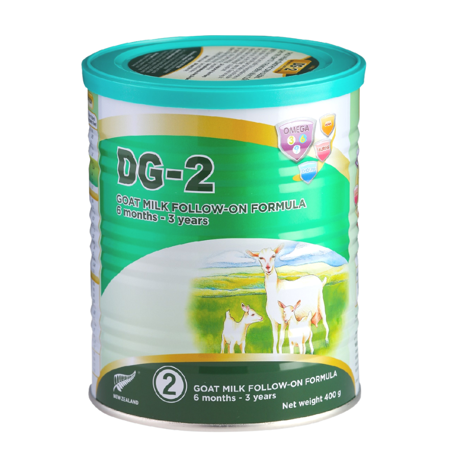 Combo 05 lon Sữa Dê DG-2 400g Tặng 1 hộp đồ chơi lắp ráp