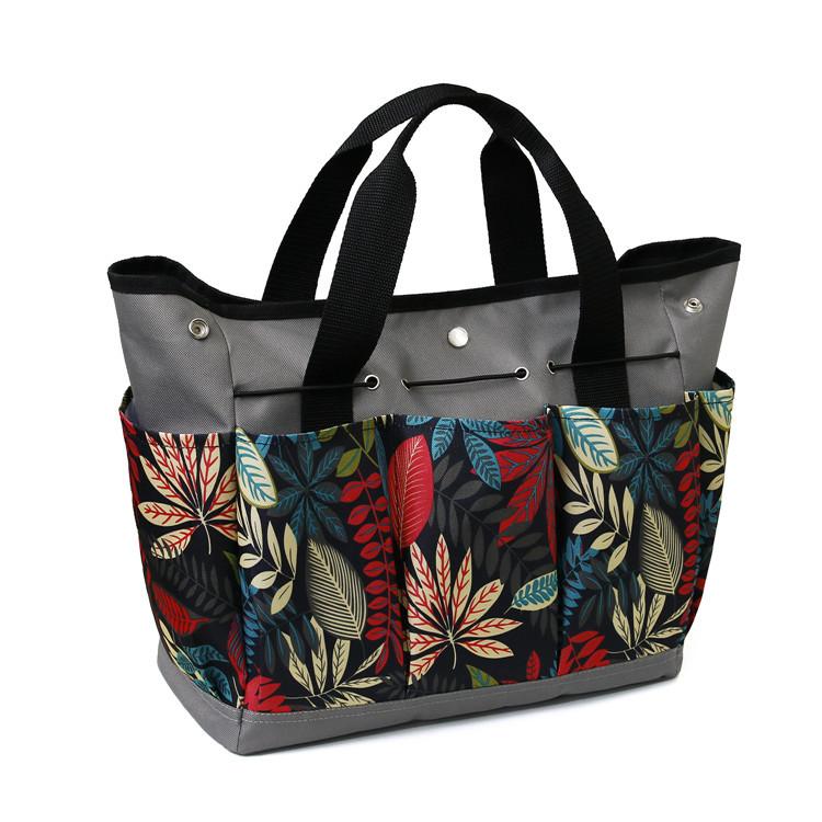 Công cụ làm vườn của phụ nữ Tote - để làm vườn các công cụ kích thước thông thường, vải không thấm nước nặng oxford