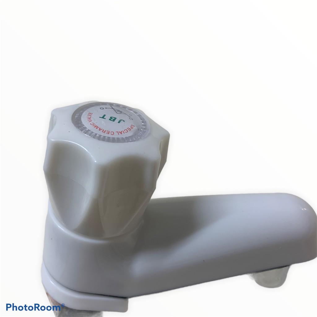 Vòi Rửa Tay Lavabo Nhựa Trắng Cao Cấp
