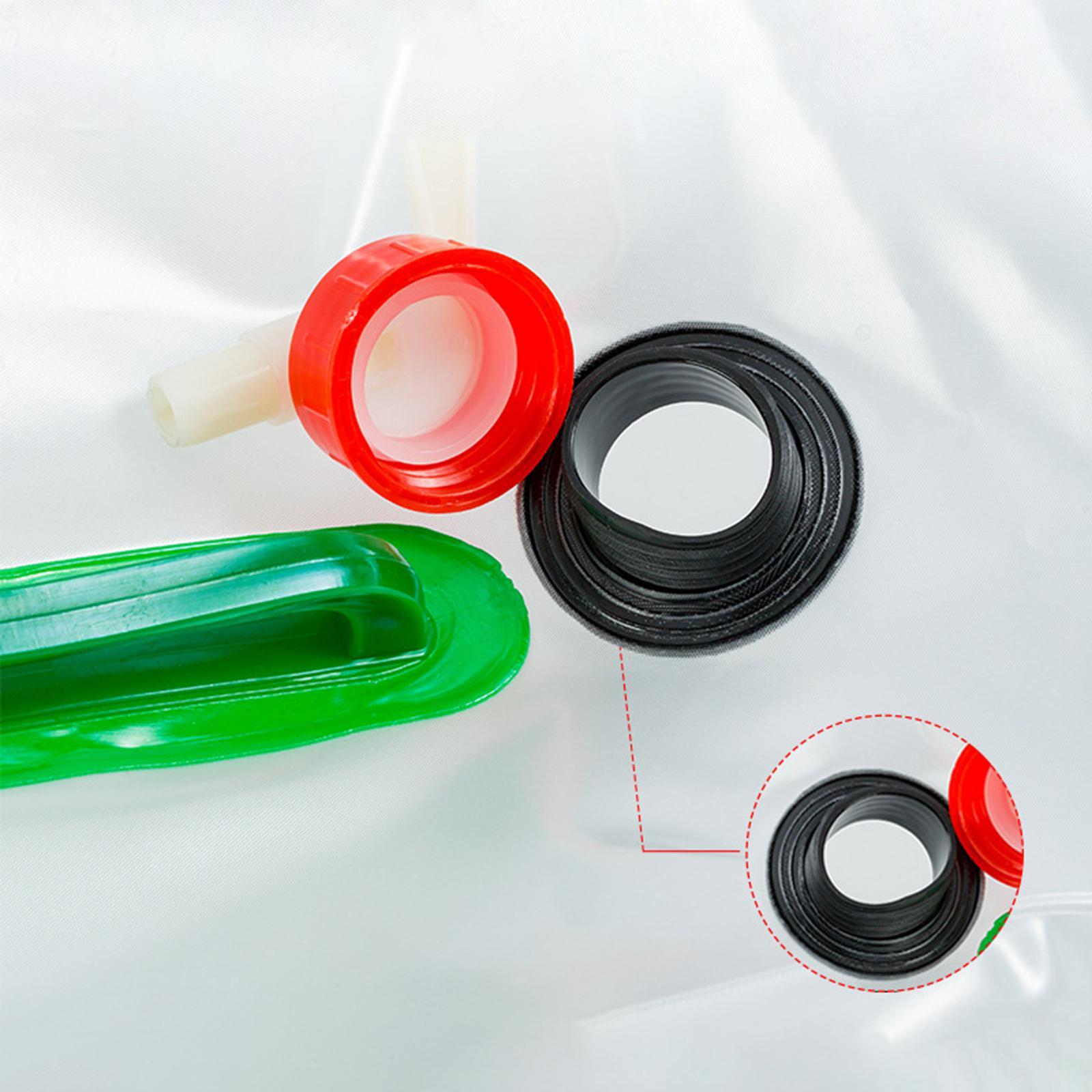 Collapsible Water Container Bag Water Bottle Carrier Equipment Water Bucket Water Tank Water Storage Jug for Backpack, Picnic, Hiking, Survival