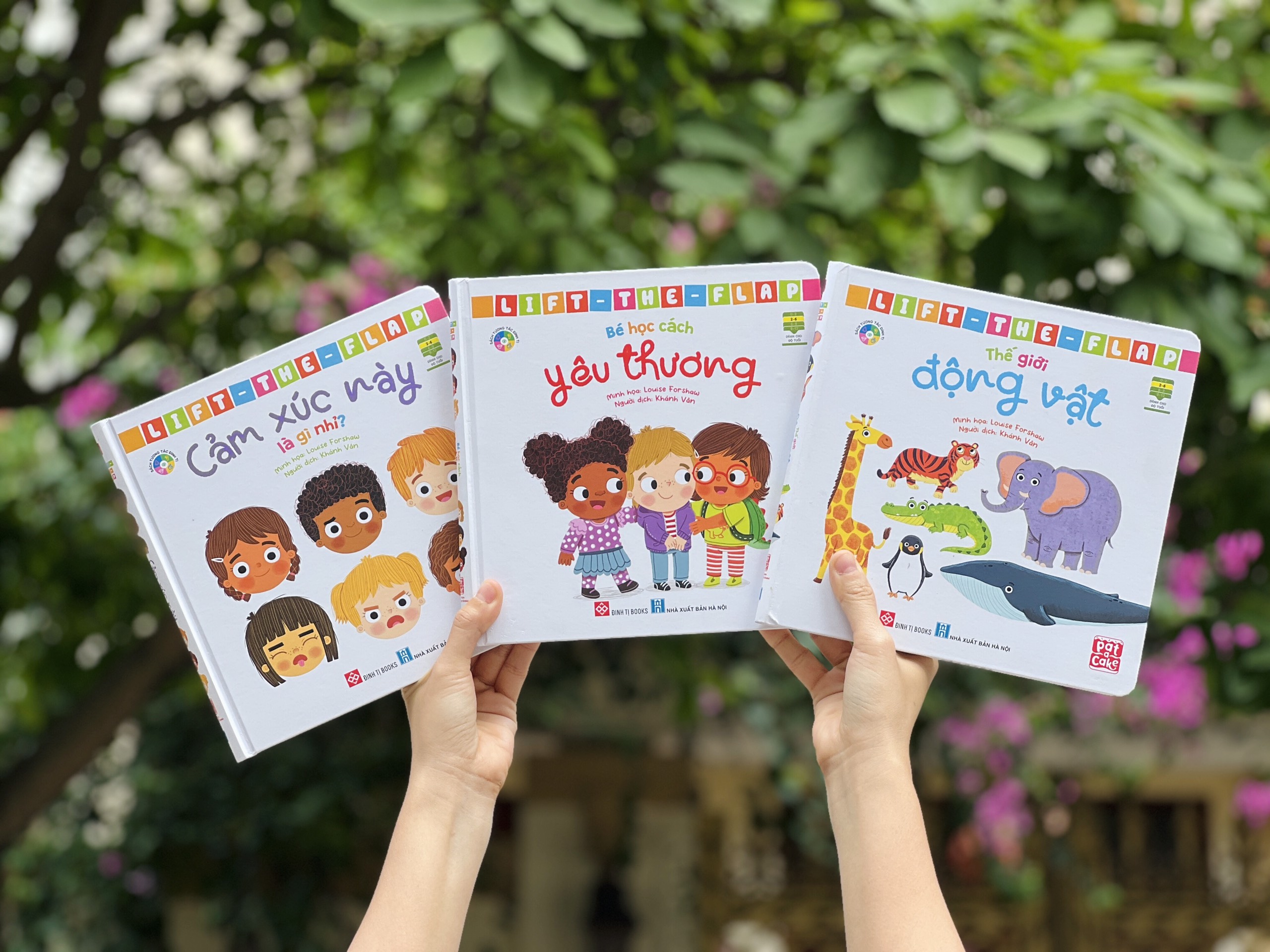Sách thiếu nhi lật mở Đinh Tị - cảm xúc, yêu thương và thế giới động vật
