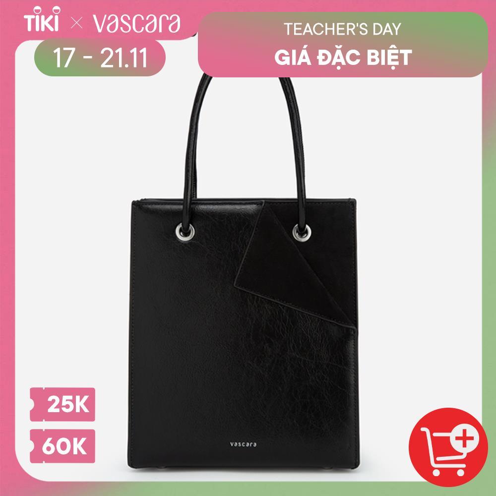 Vascara Túi Tote Góc Phối Layer Nubuck TOT 0076