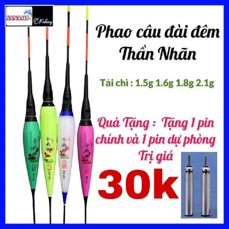 Combo phụ kiện hộp phao ,chống cần ,dây trục câu đài combo1 - Sanami Fishing