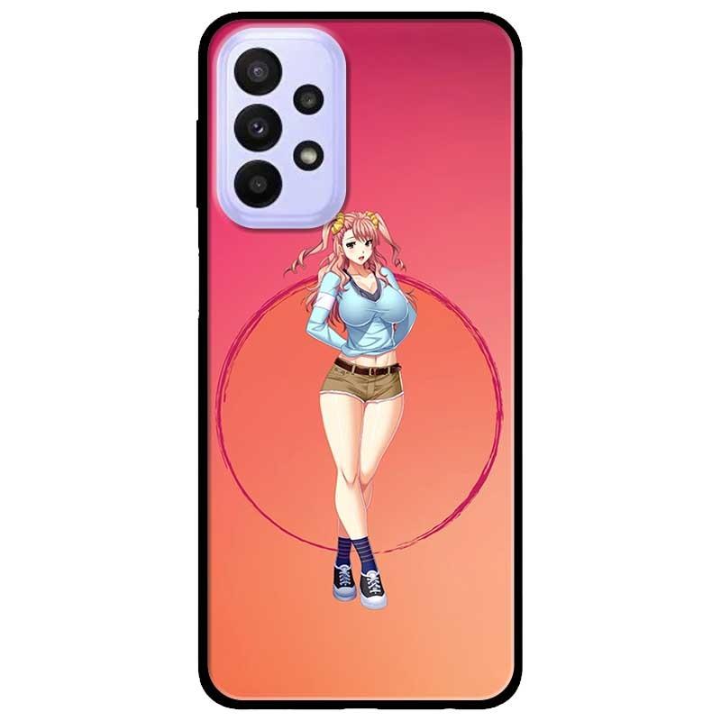 Ốp lưng dành cho Samsung A23 4G - A53 5G - A73 mẫu Anime Cô Gái Áo Xanh